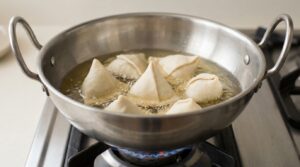 Fry the Samosas 