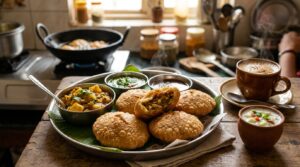 Serve Kachori