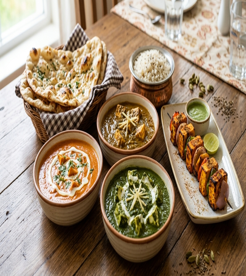 Indian Paneer Dishes