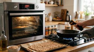 Preheat Chickpeas
