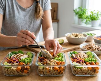 Rice With Salad Recipe