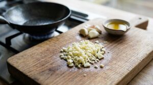 Sauté Garlic