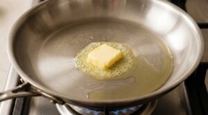 Add butter/Oil