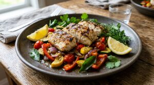 Assemble the Grilled Fish 
