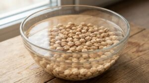 Preparing Chickpeas