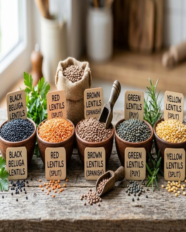 Different Types of Lentils