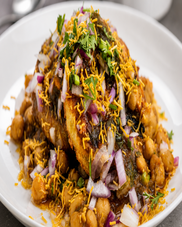Aloo Tikki Chaat Recipe