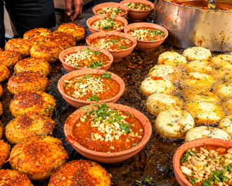 Aloo Tikki Chaat