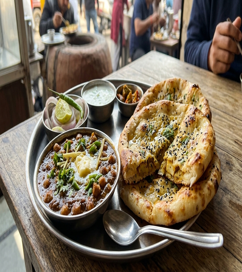 Chole Kulcha Recipe