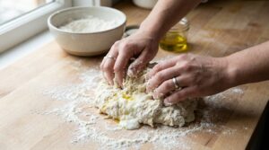 Preparation of Amritsari Kulcha