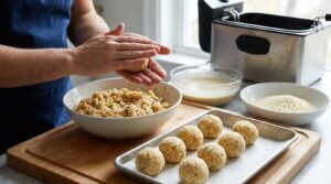 Form the Balls for Bonda/Vada/Chop