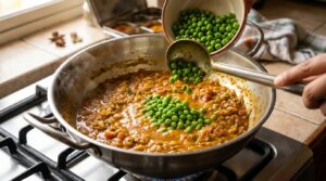 Add Cooked Peas