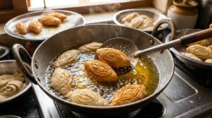 Deep Fry Khaja