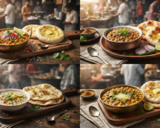 Variations of Matar Kulcha