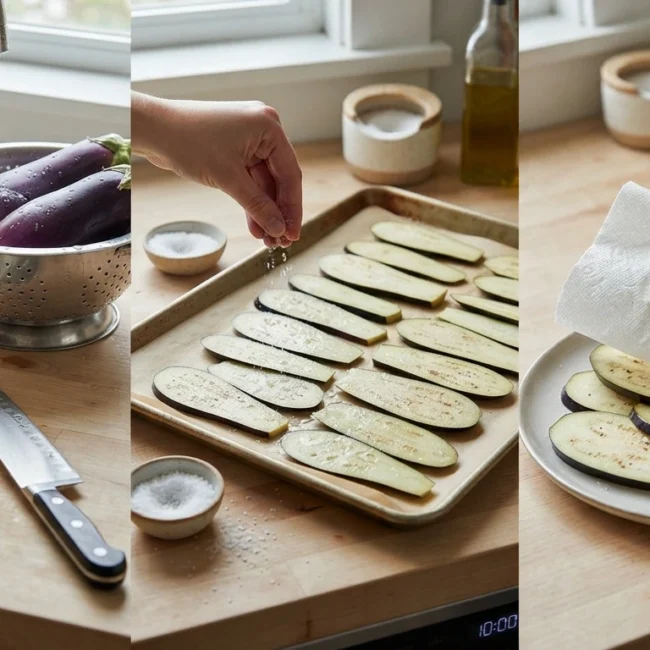 Prepare Eggplant
