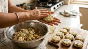 Shape Sabudana Vada