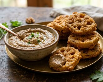 Serve with Walnut Chutney